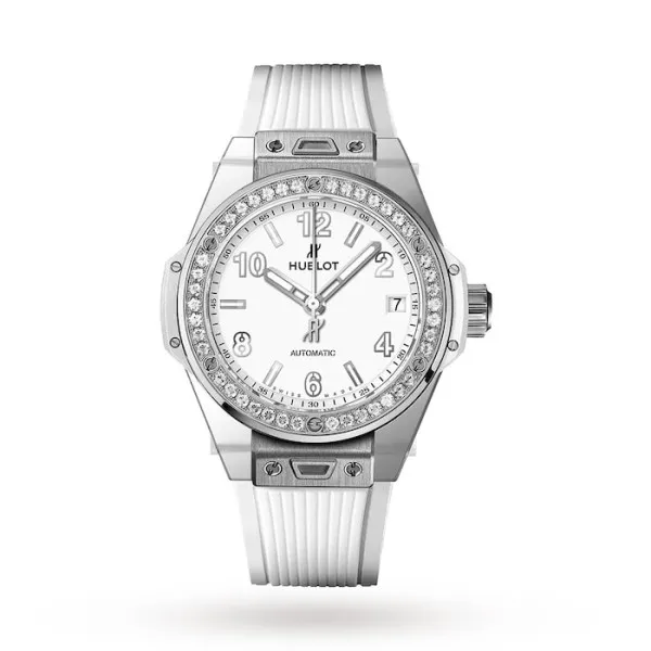 Hublot Big Bang Women Automatic White Rubber Watch 465.SE.2010.RW.1204 - Bestter Watches