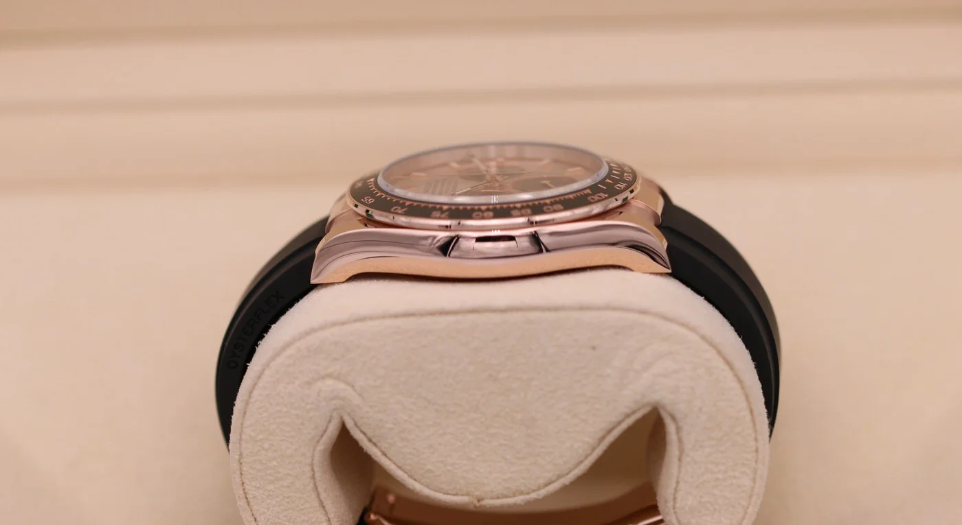 Superclone Rolex Daytona 40 mm Sundust Dial in Everose Gold 126515LN - Bestter Watches