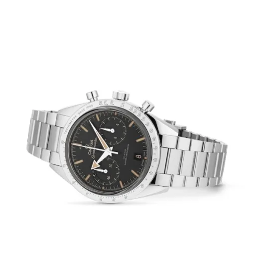 Omega Speedmaster Men Automatic Black Stainless Steel Watch O33210415101001 - Bestter Watches