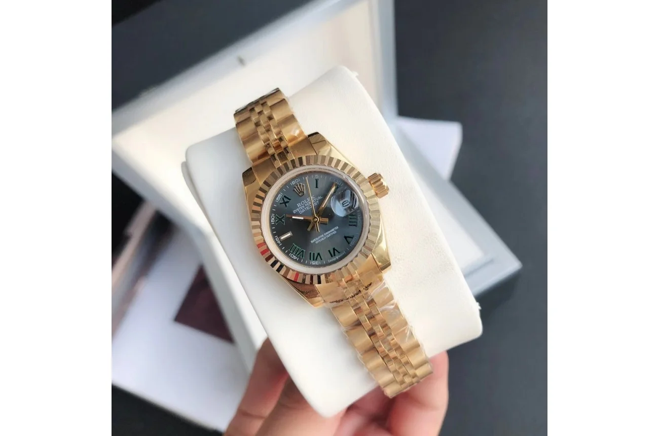 Couple Watches Rolex Datejust 36/28mm RG/RG Jubilee Bracelet - Bestter Watches