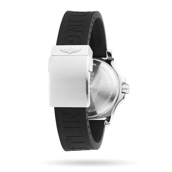 Breitling Superocean Men Automatic Black Rubber Watch A173678A1B1S1 - Bestter Watches