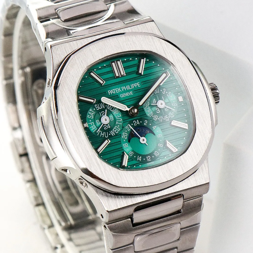 Patek Philippe Nautilus Green Perpetual Calendar - Bestter Watches