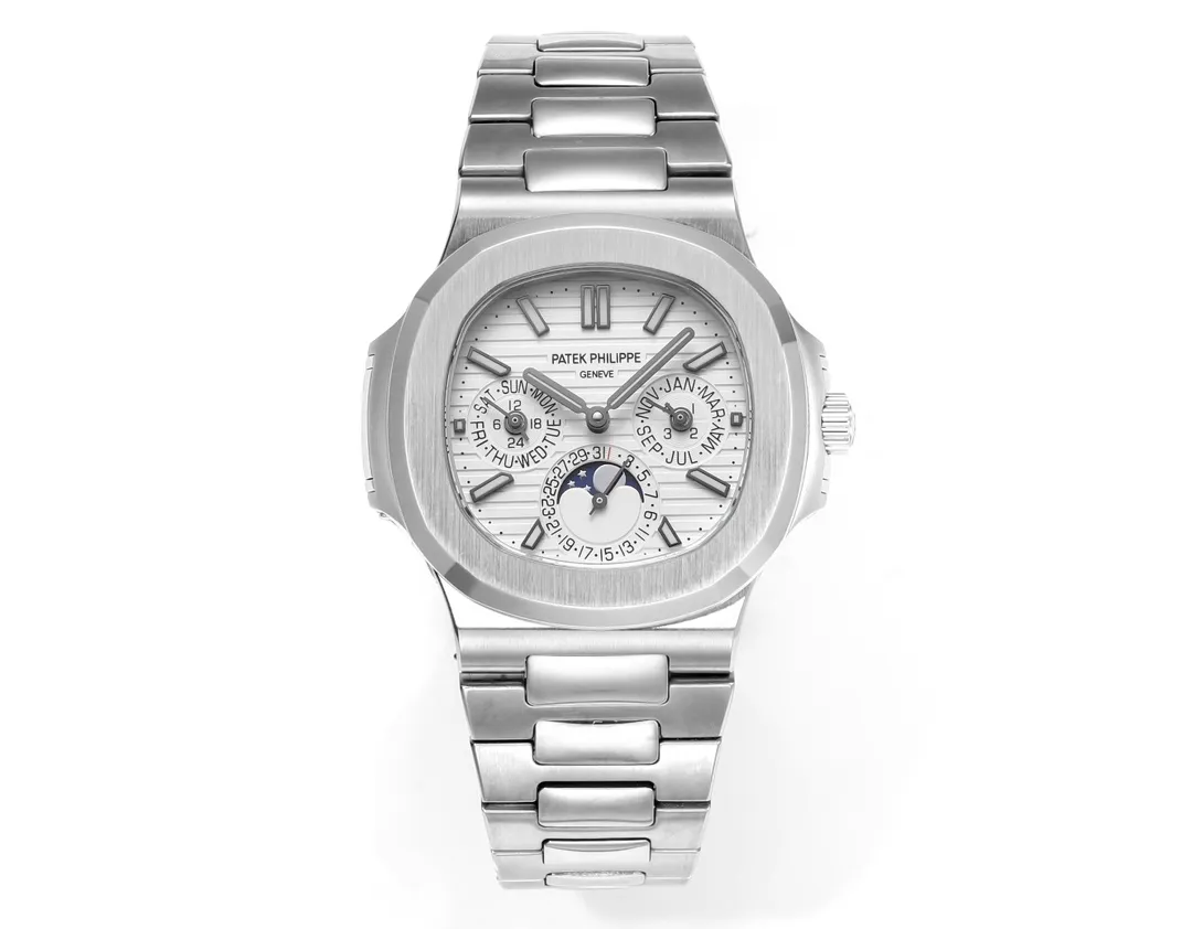 Patek Philippe Silver Nautilus Watch - Bestter Watches