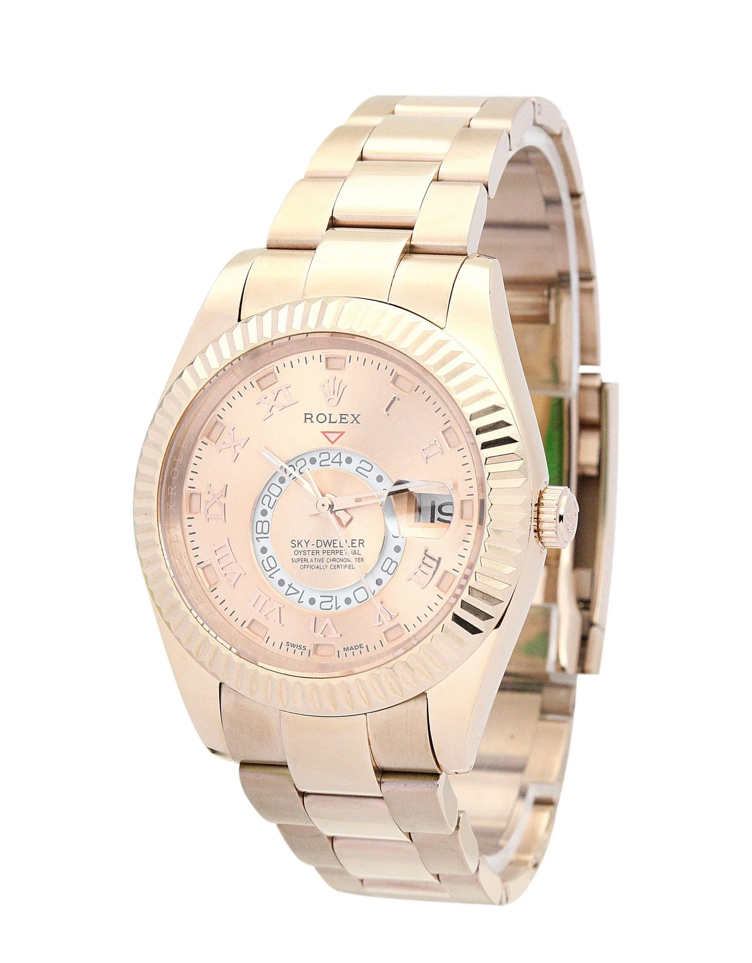 Rolex Sky-Dweller 42mm Champagne Dial 326938-2 - Bestter Watches