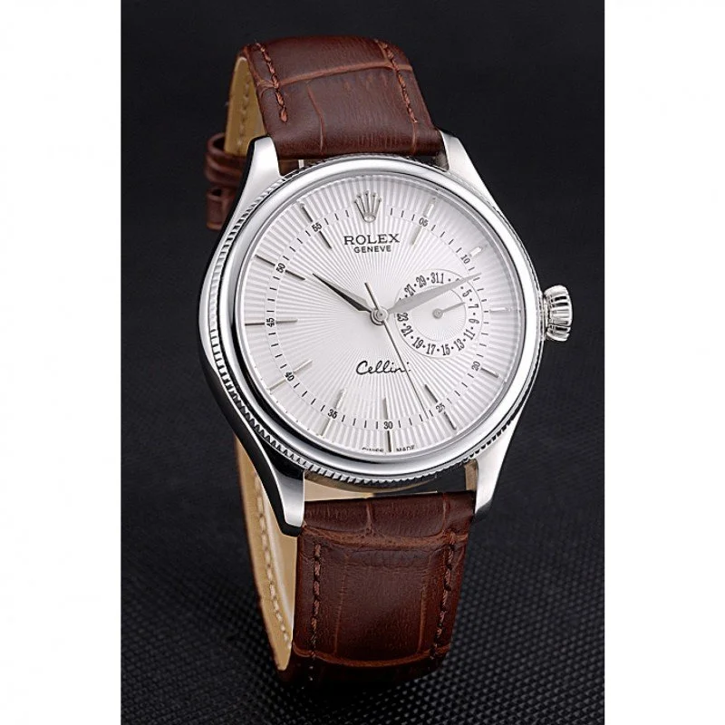 Rolex Cellini 38mm White Dial 622723 - Bestter Watches