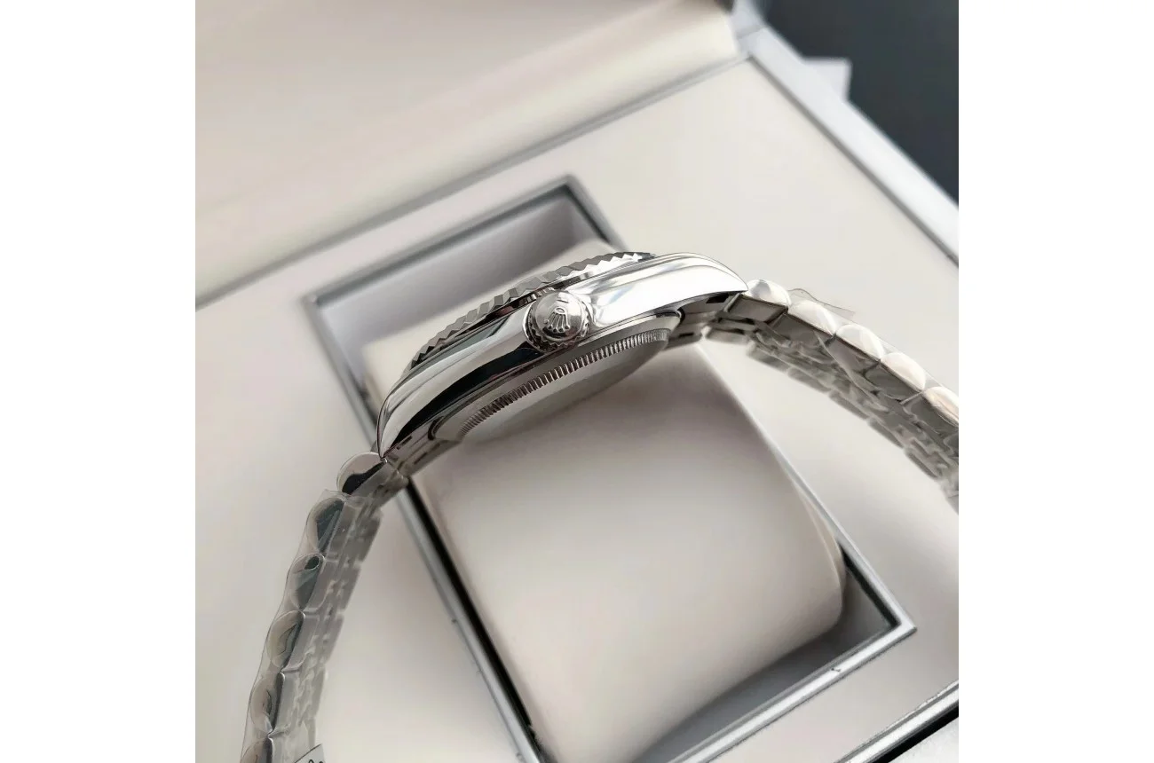 Couple Watches Rolex Datejust 36/28mm SS/SS Jub Grey/Rmn - Bestter Watches