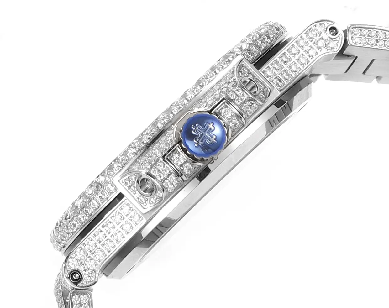 Patek Philippe Nautilus Full Star Platinum Watch - Bestter Watches