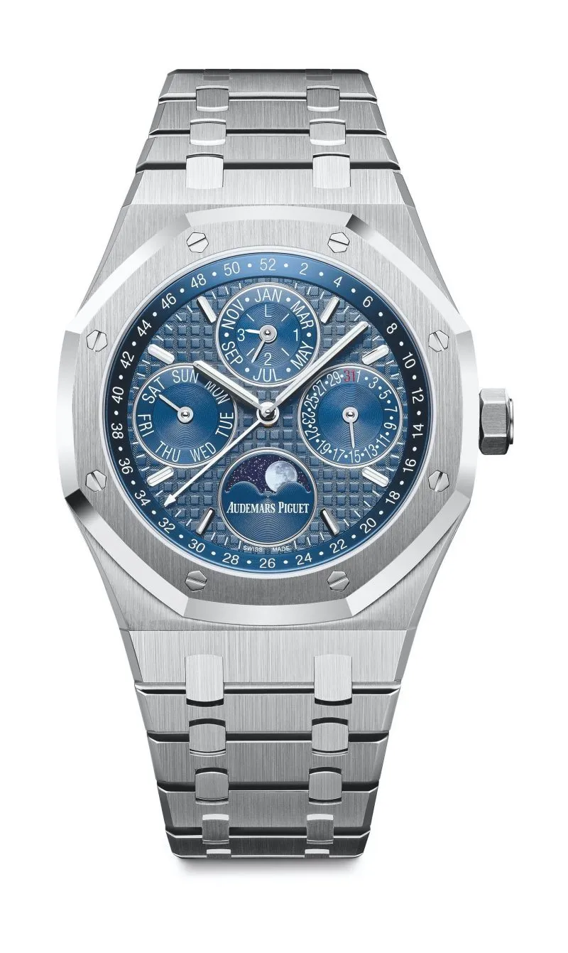 Audemars Piguet Royal Oak Perpetual Calendar Blue 26574ST.OO.1220ST.02 - Bestter Watches