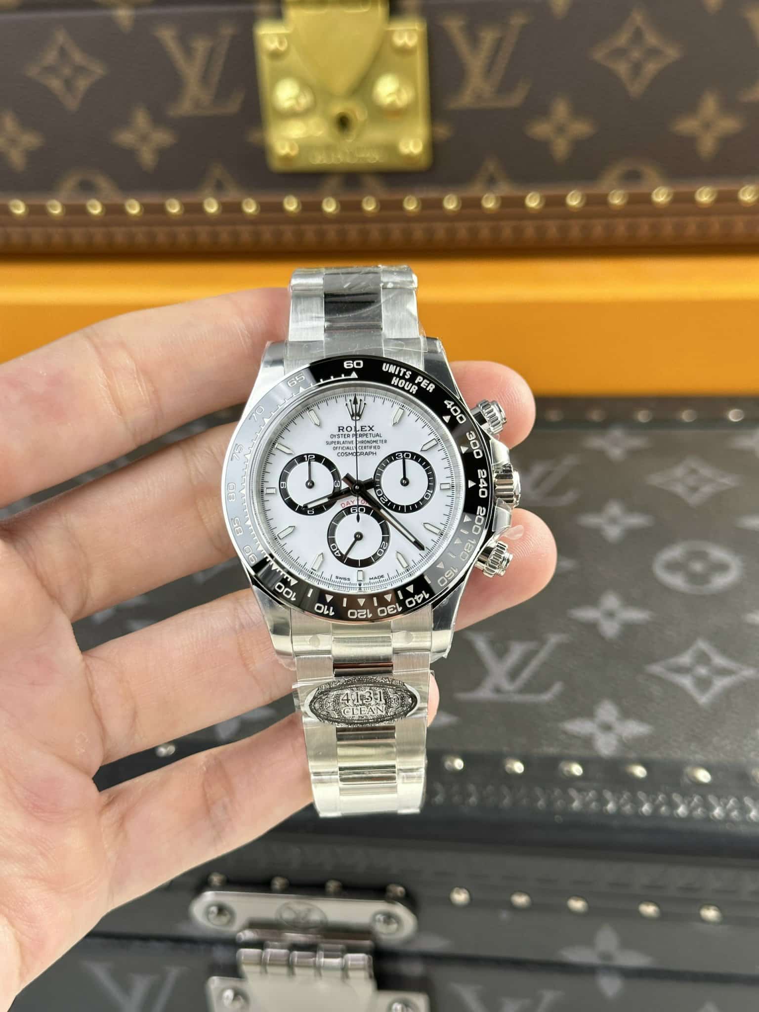 Superclone Rolex Daytona  Panda  40 mm White Dial 126500LN - Bestter Watches