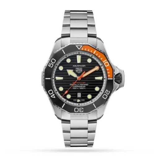 TAG Heuer Aquaracer Men Automatic Black Titanium Watch WBP5A8A.BF0619 - Bestter Watches