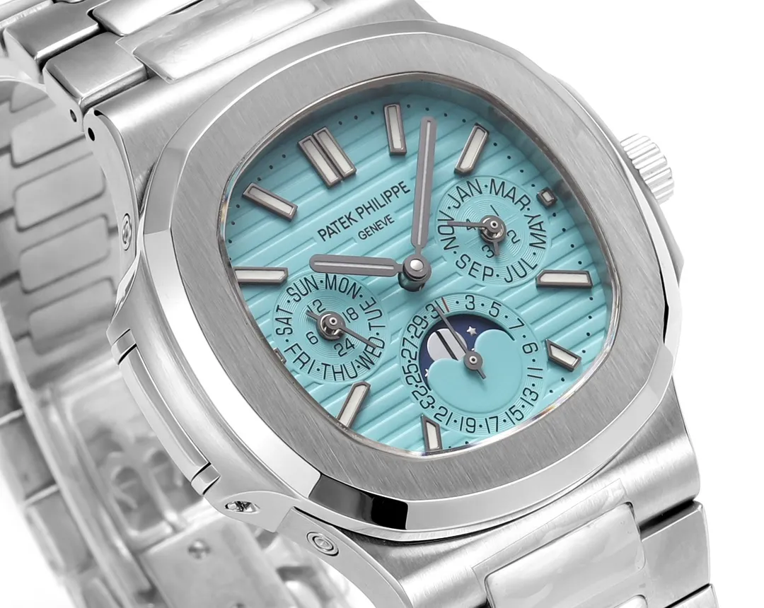 Patek Philippe Nautilus Blue Perpetual Calendar - Bestter Watches