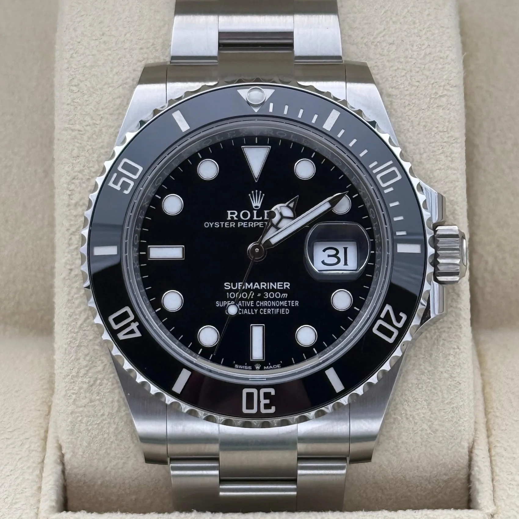 Superclone Rolex Submariner 41mm Black Dial 126610LN - Bestter Watches