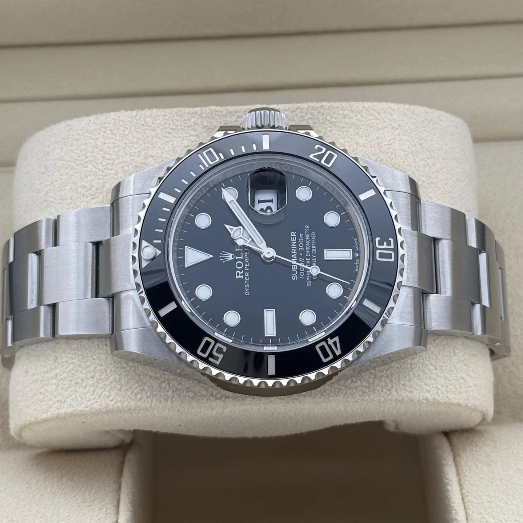 Superclone Rolex Submariner 41mm Black Dial 126610LN - Bestter Watches