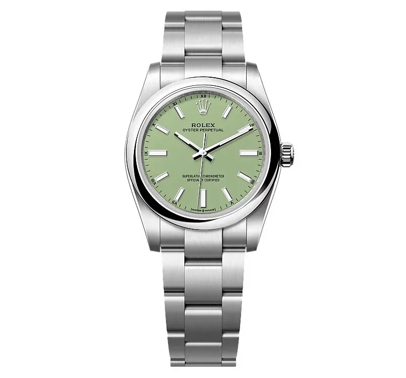 Superclone Rolex Oyster Perpetual 277200 Pistachio Dial - Bestter Watches