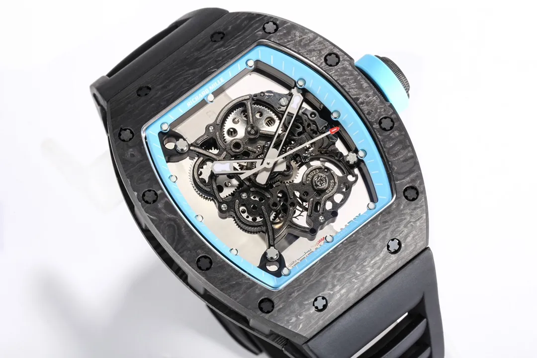Richard Mille RM055 Black Carbon Watch - Bestter Watches
