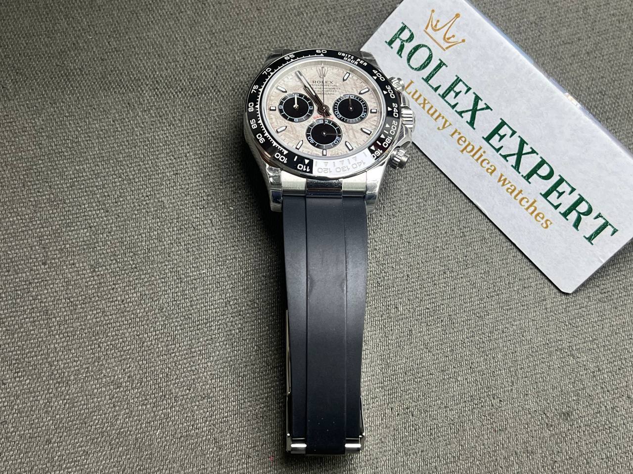 Superclone Rolex Daytona 40 mm 126519LN Meteorite Dial - Bestter Watches