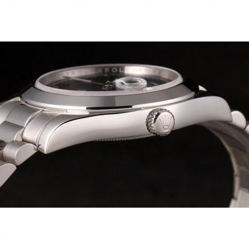 Superclone Rolex Day-Date 40mm Black Dial 80294 - Bestter Watches