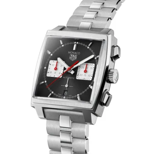TAG Heuer Monaco Men Automatic Black Stainless Steel Watch CBL2113.BA0644 - Bestter Watches
