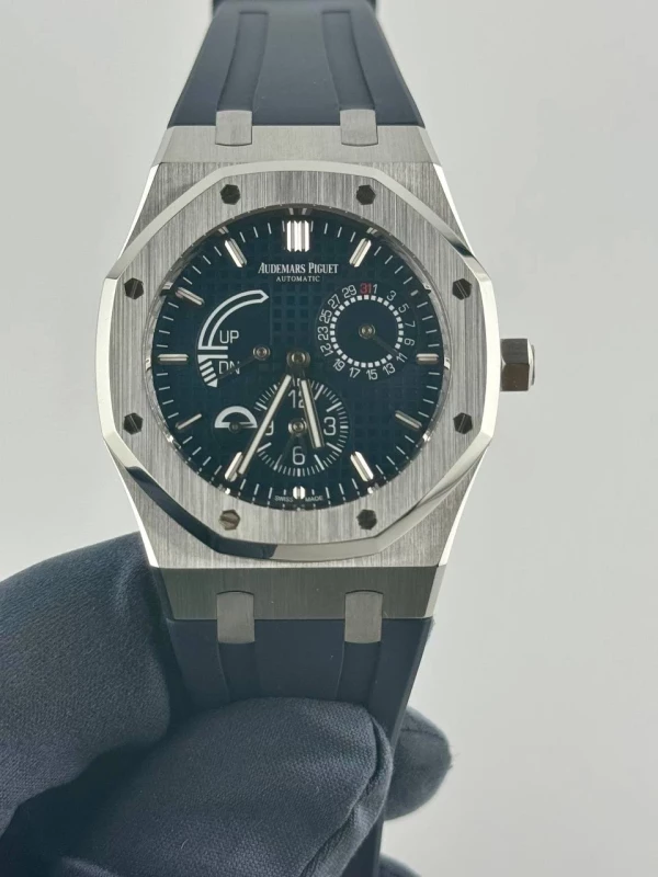 Audemars Piguet Royal Oak Dual Time Blue 26124ST.OO.D018CR.01 - Bestter Watches