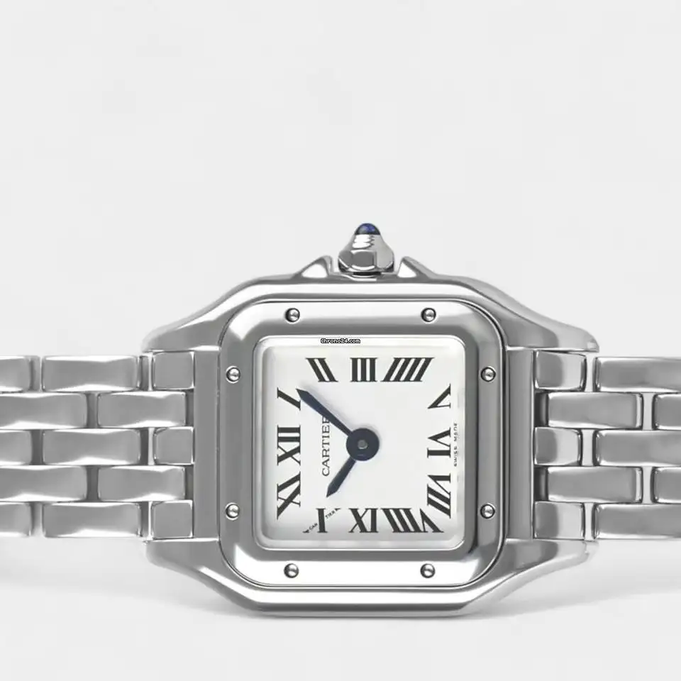 Cartier Panthère de Cartier Women Quartz Black Stainless Steel Watch WSPN0019 - Bestter Watches