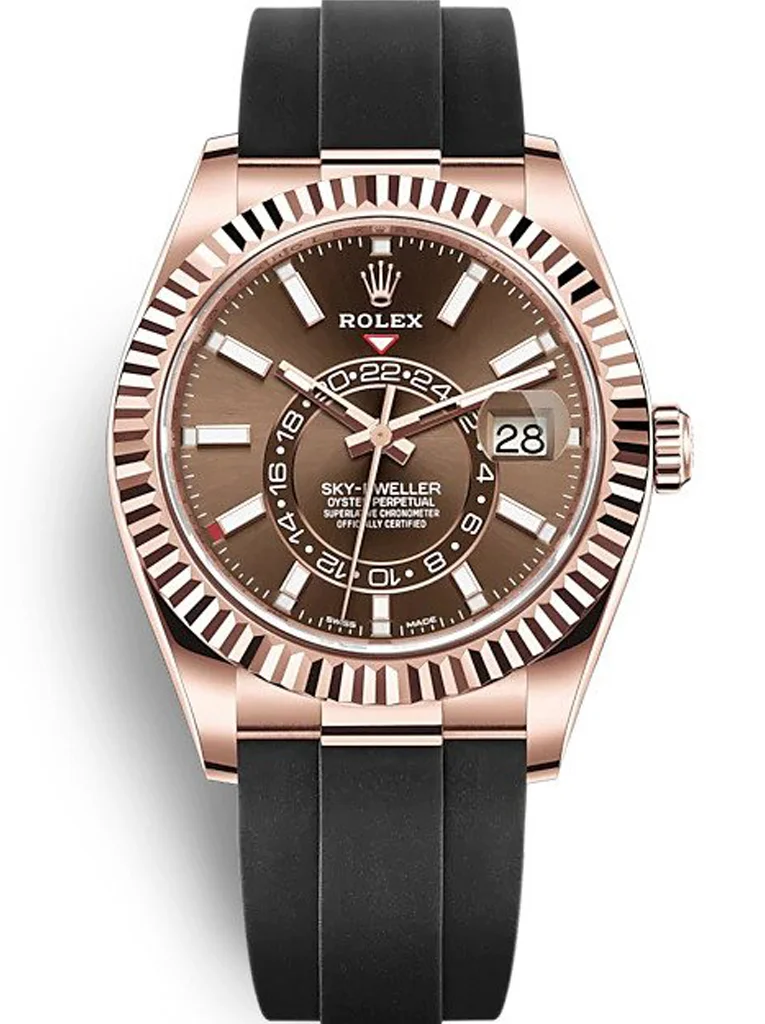 Rolex Sky-Dweller 42mm Chocolate Dial 326235 - Bestter Watches