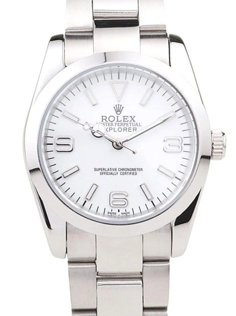 Rolex Explorer 37mm Silver Dial 98086 - Bestter Watches
