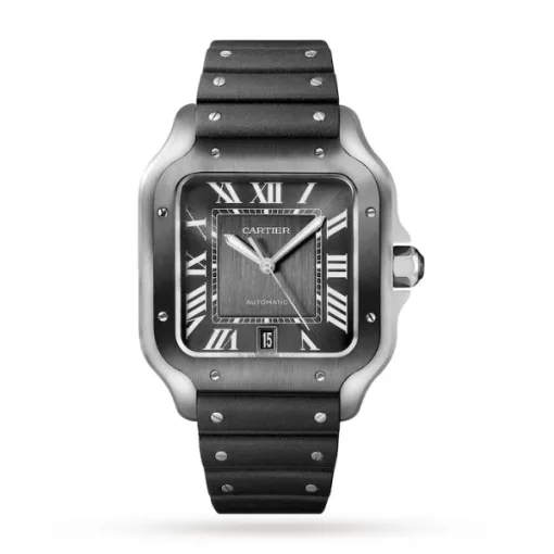 Cartier Santos de Cartier Men Automatic Grey Stainless Steel Watch WSSA0037 - Bestter Watches