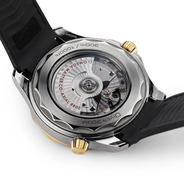 Omega Seamaster Men Automatic Black Rubber Watch O21022422001001 - Bestter Watches