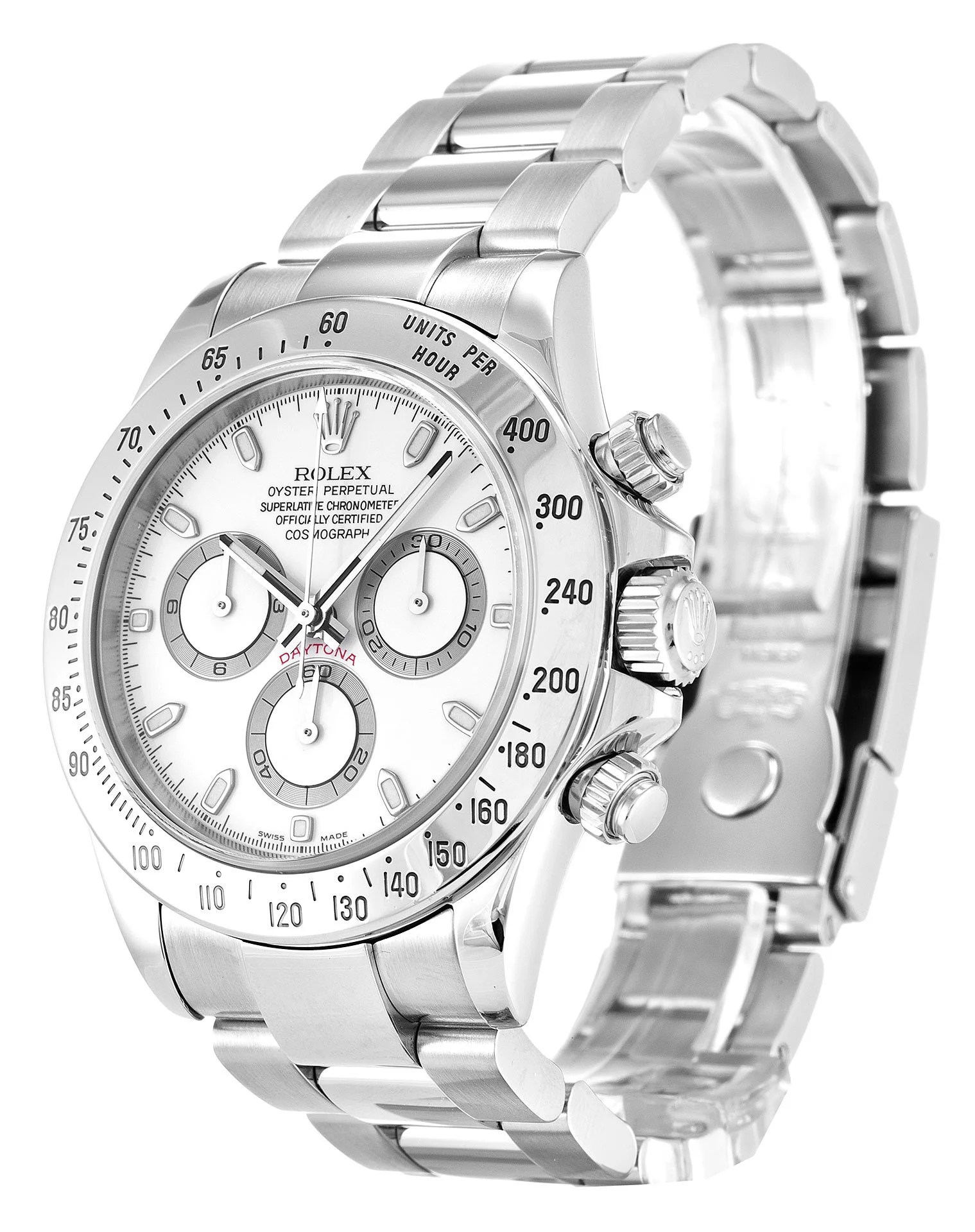 Rolex Daytona 40mm White Dial 116520 - Bestter Watches
