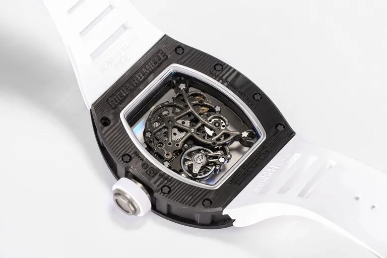 Richard Mille RM055 Black Carbon Fiber Watch - Bestter Watches