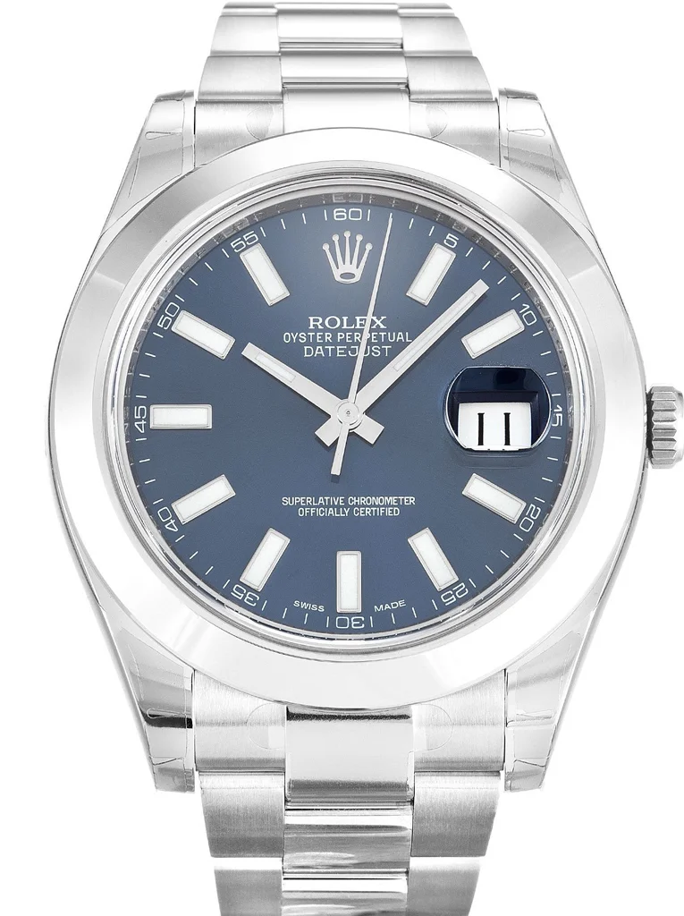 Rolex Datejust II 41mm Blue Dial 116300 - Bestter Watches