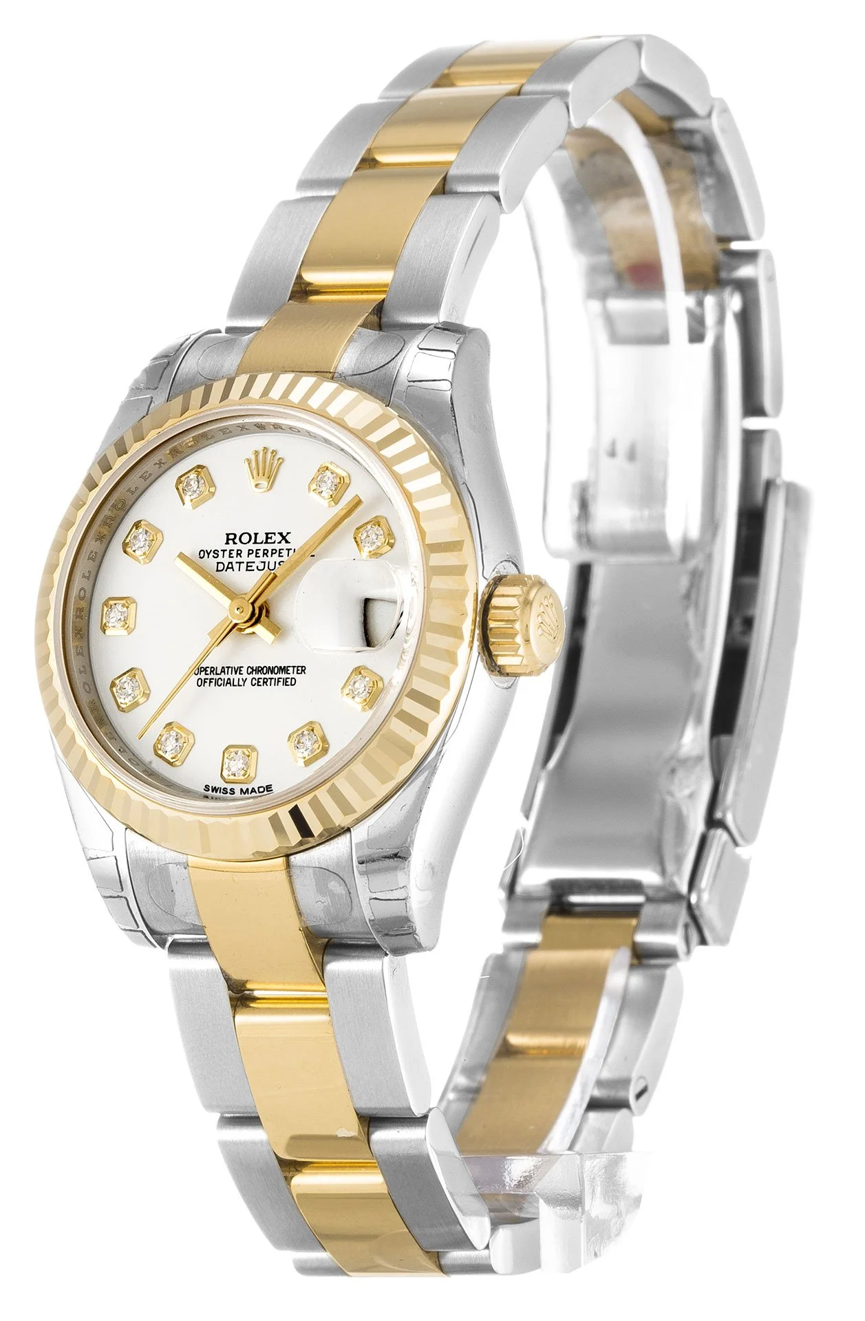 Rolex Lady-Datejust 26mm White Dial 179173 - Bestter Watches