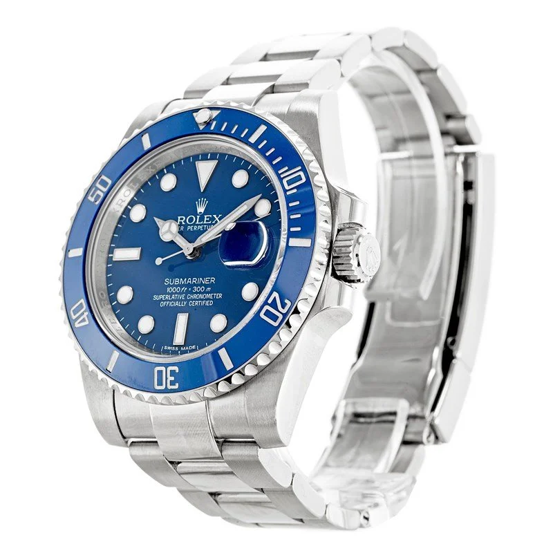 Rolex Submariner 40mm Blue Dial 116619LB  Smurf - Bestter Watches