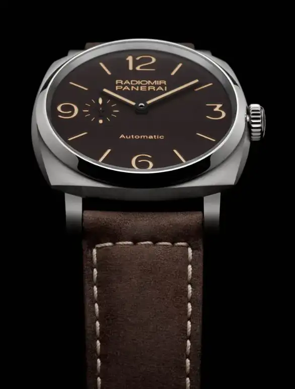 Panerai Radiomir Men Automatic Brown Calf Watch PAM00619 - Bestter Watches