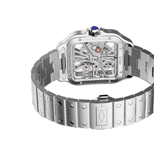Cartier Santos de Cartier Men Automatic Silver Stainless Steel Watch WHSA0015 - Bestter Watches