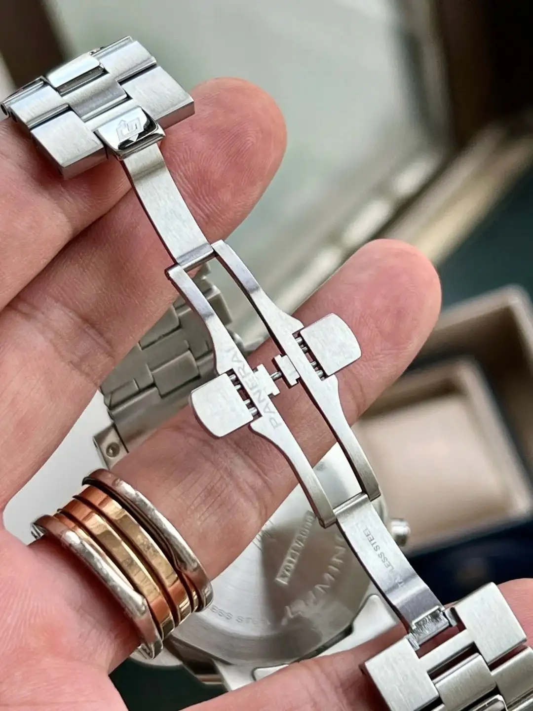 Panerai Luminor Men Automatic Blue Rubber Watch PAM01110 - Bestter Watches