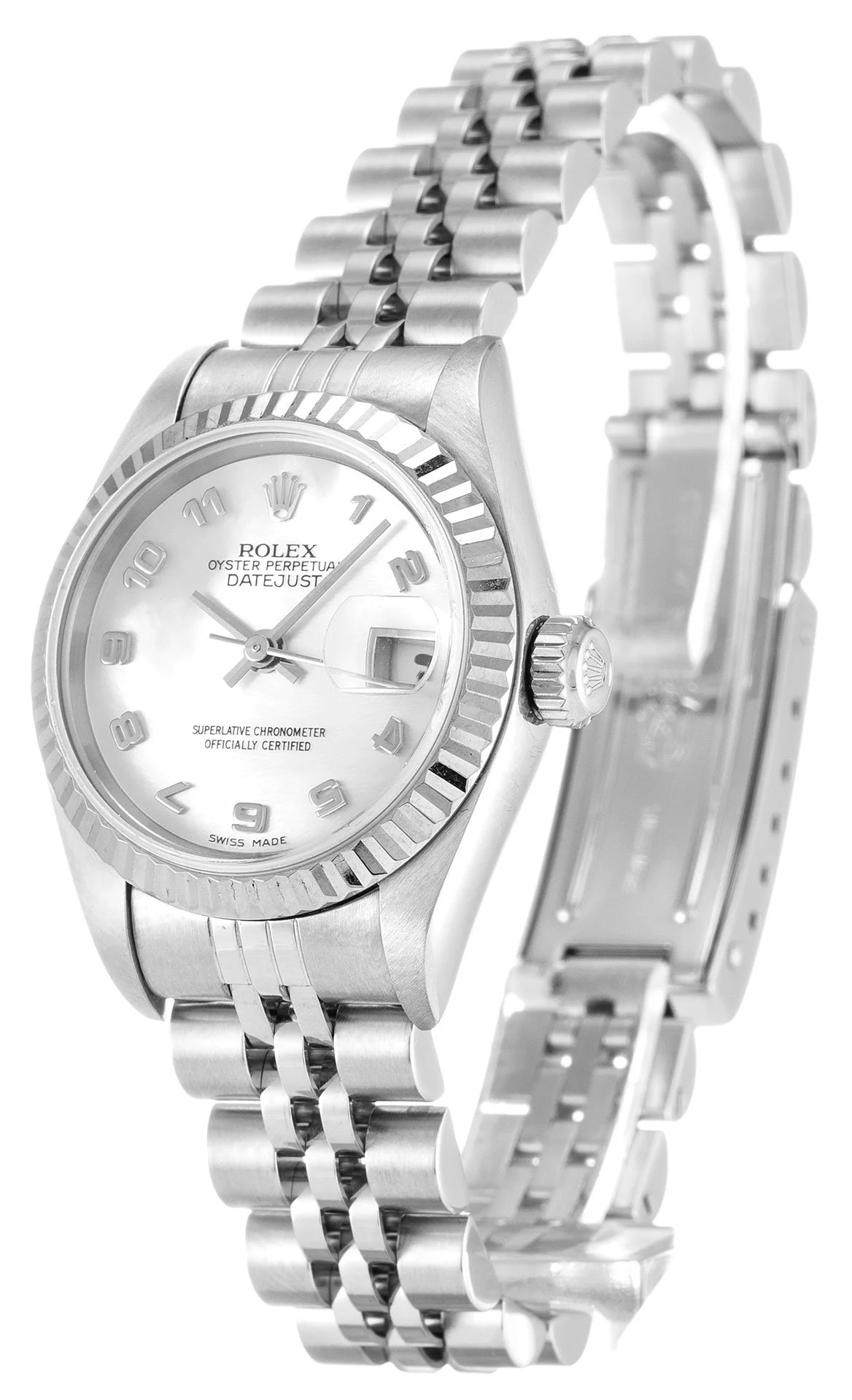 Rolex Lady-Datejust 26mm Mother of Pearl   White Dial 79174 - Bestter Watches