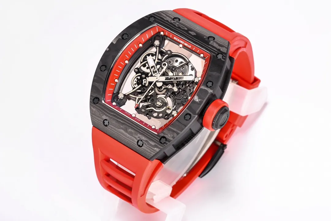 Richard Mille RM055 Red Carbon Fiber Watch - Bestter Watches