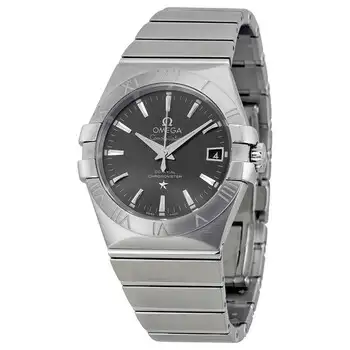 Omega Constellation Men Automatic Black Stainless Steel Watch O13110362001001 - Bestter Watches