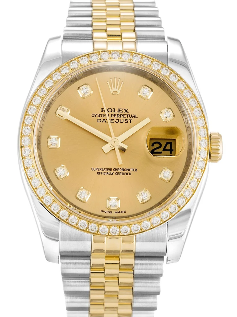 Rolex Datejust 36mm Champagne Dial 116243 - Bestter Watches