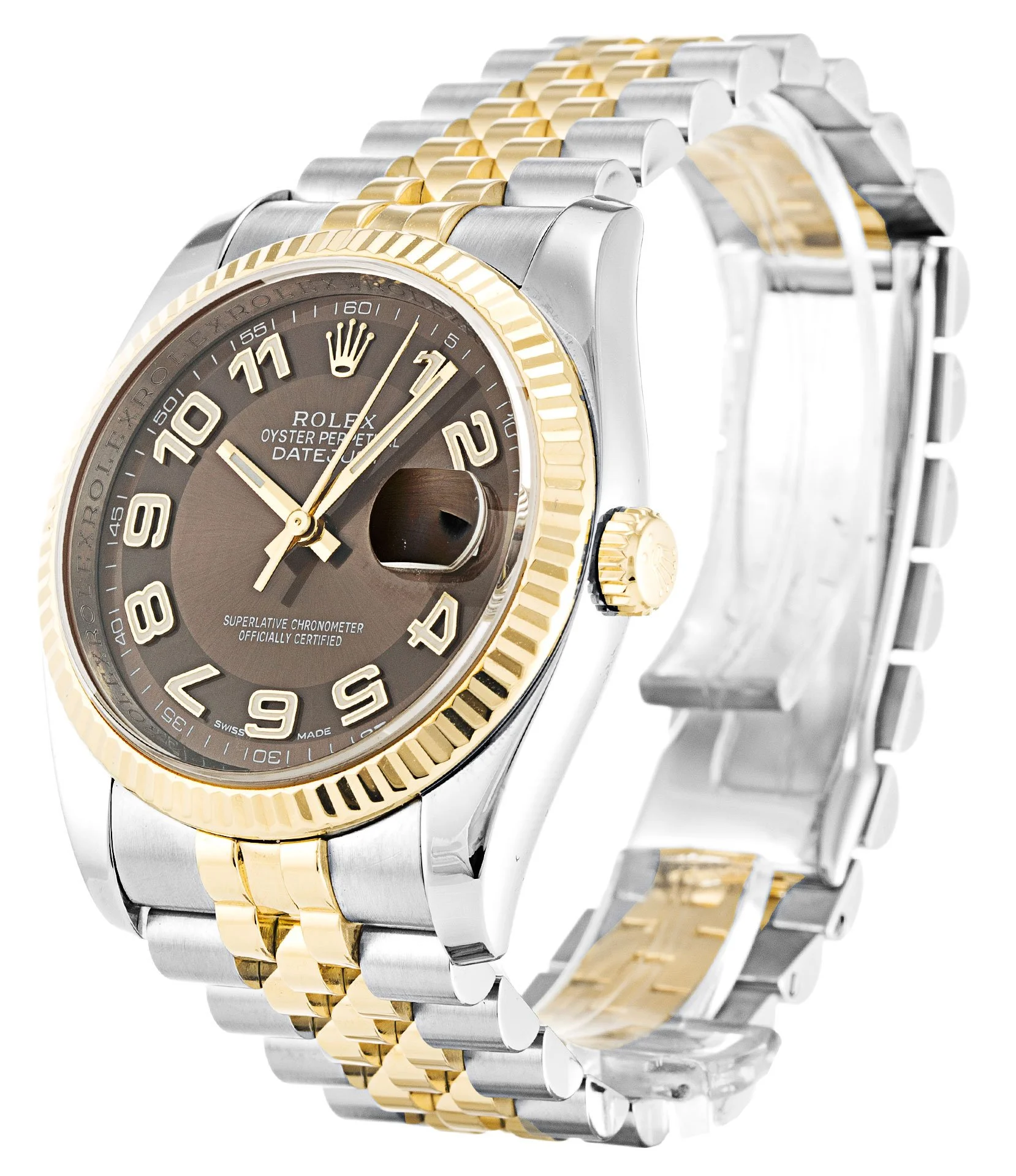 Rolex Datejust 36mm Bronze Dial 116233 - Bestter Watches