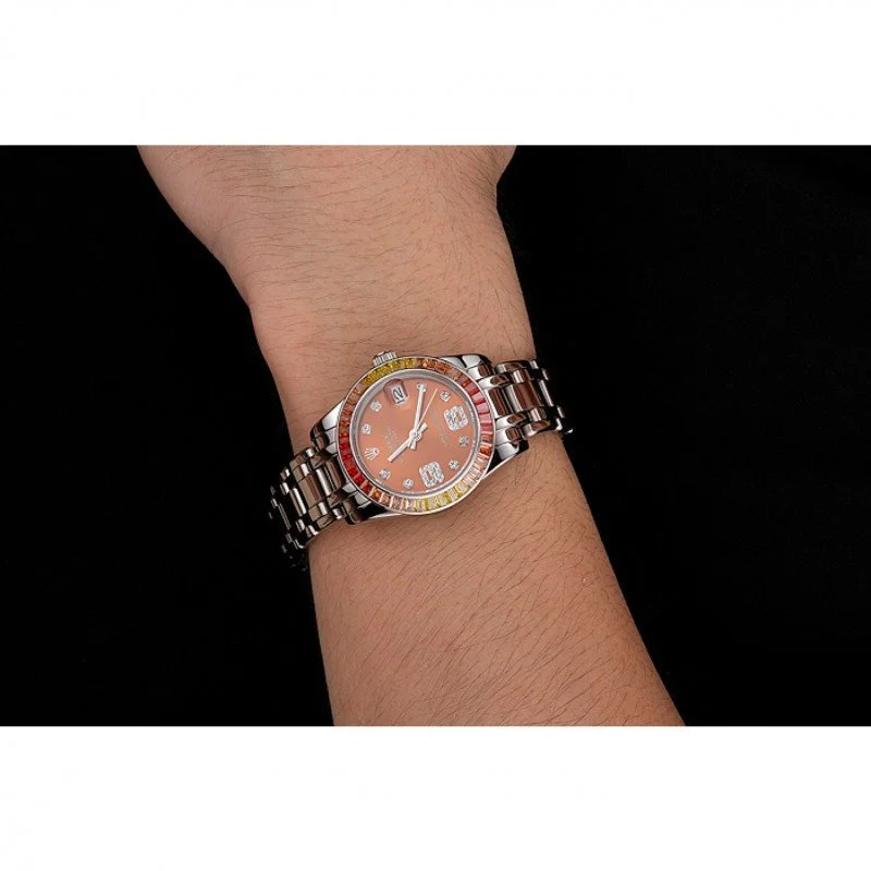 Rolex Datejust 33mm Orange Dial REP016821 - Bestter Watches