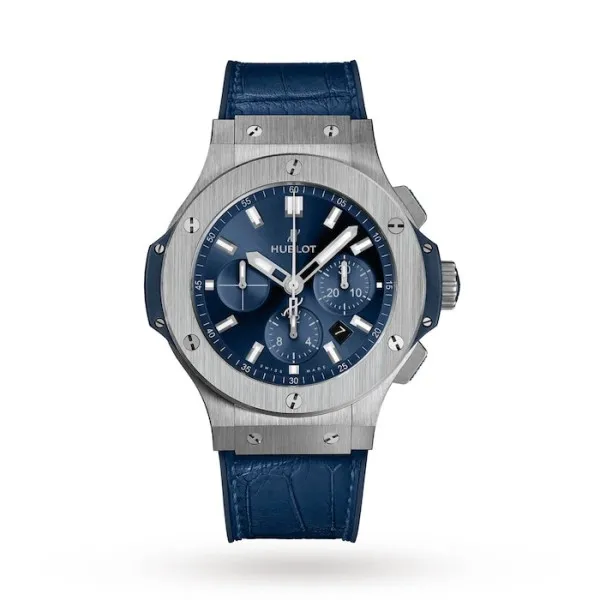 Hublot Big Bang Men Automatic Blue Alligator Watch 301.SX.7170.LR - Bestter Watches