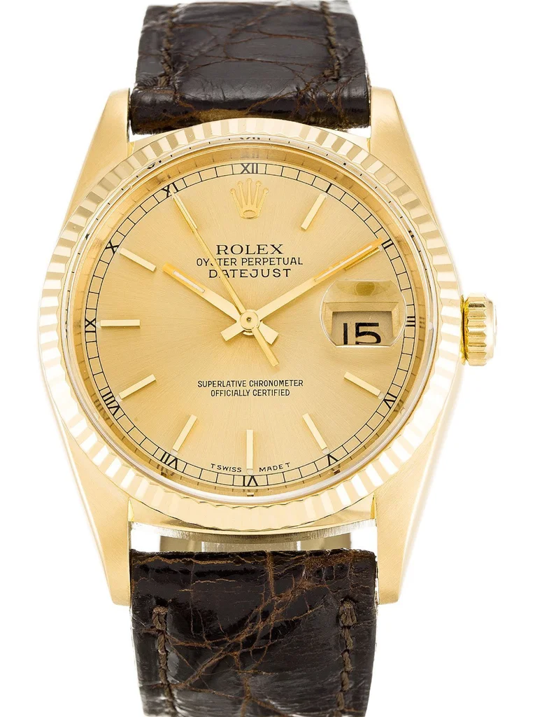 Rolex Datejust 36mm Champagne Dial 16238 - Bestter Watches