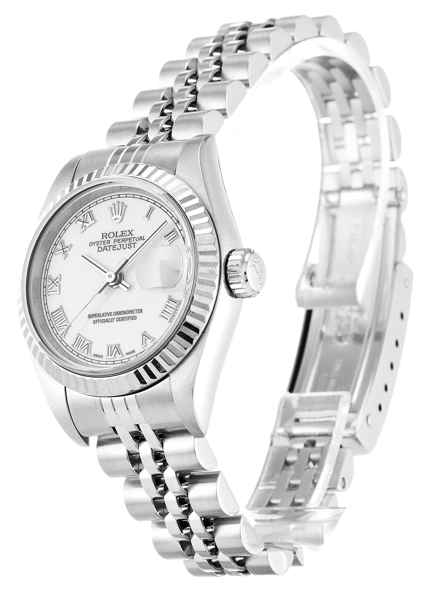 Rolex Lady-Datejust 25mm White Dial 79174 - Bestter Watches