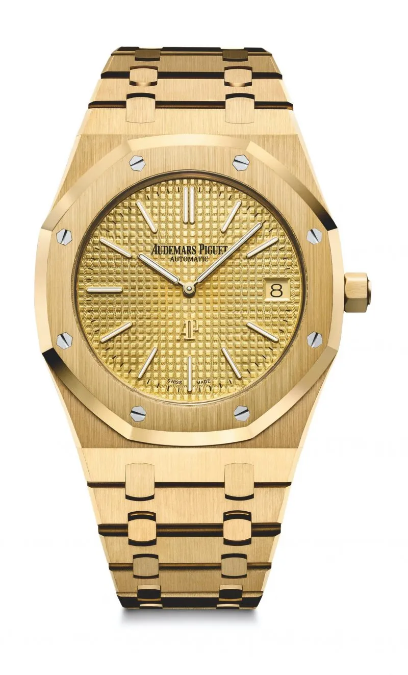 Audemars Piguet Royal Oak Jumbo Extra-Thin Gold 15202BA.OO.1240BA.02 - Bestter Watches