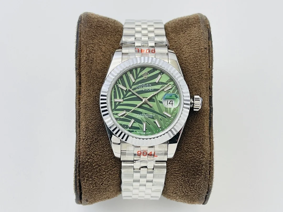 Rolex Datejust 36mm Palm Motif Dial 126234-0047 - Bestter Watches