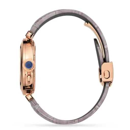 Cartier Pasha de Cartier Women Automatic Silver Alligator Watch WGPA0014 - Bestter Watches