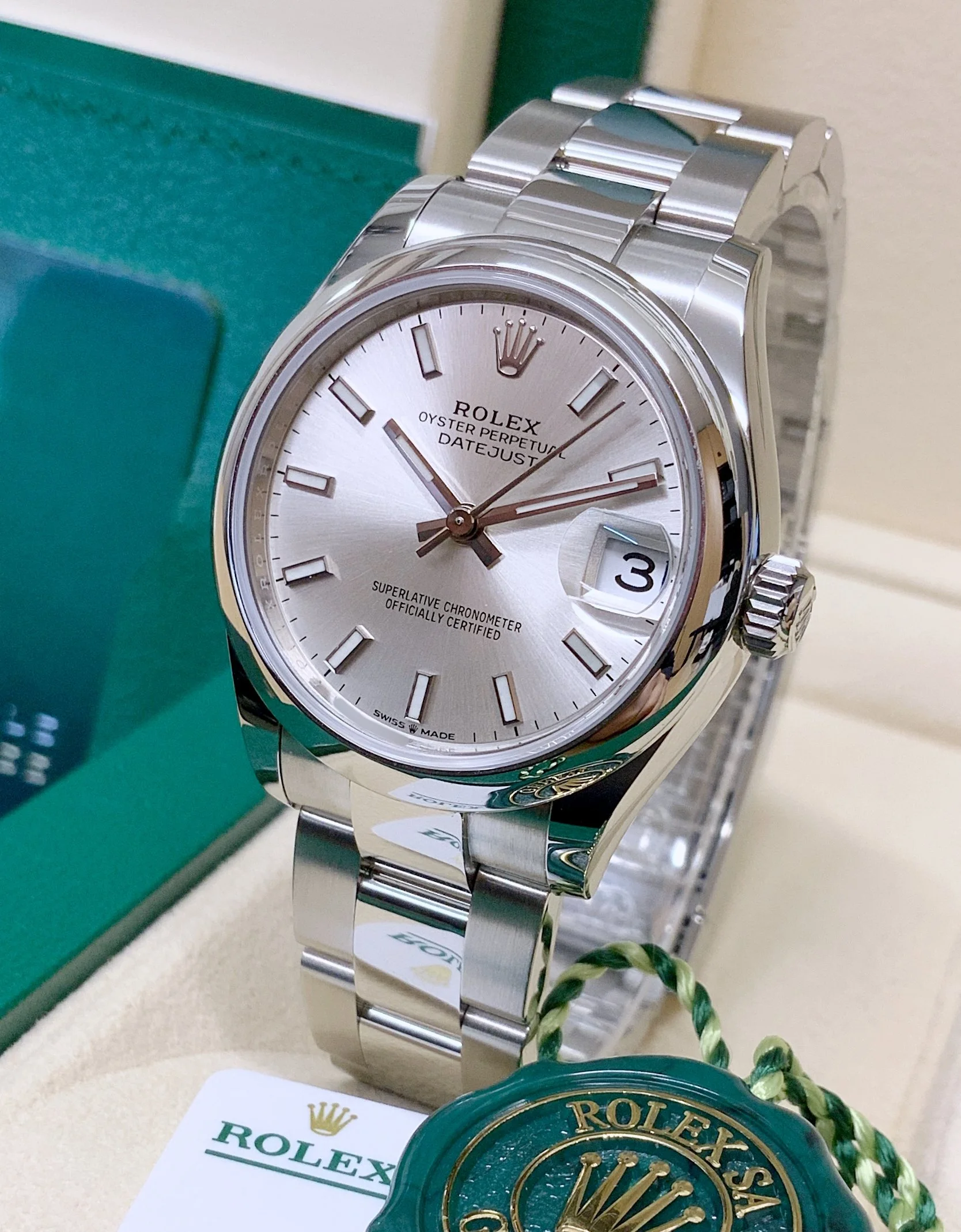 Superclone Rolex Datejust 31mm Silver Dial 278240 - Bestter Watches