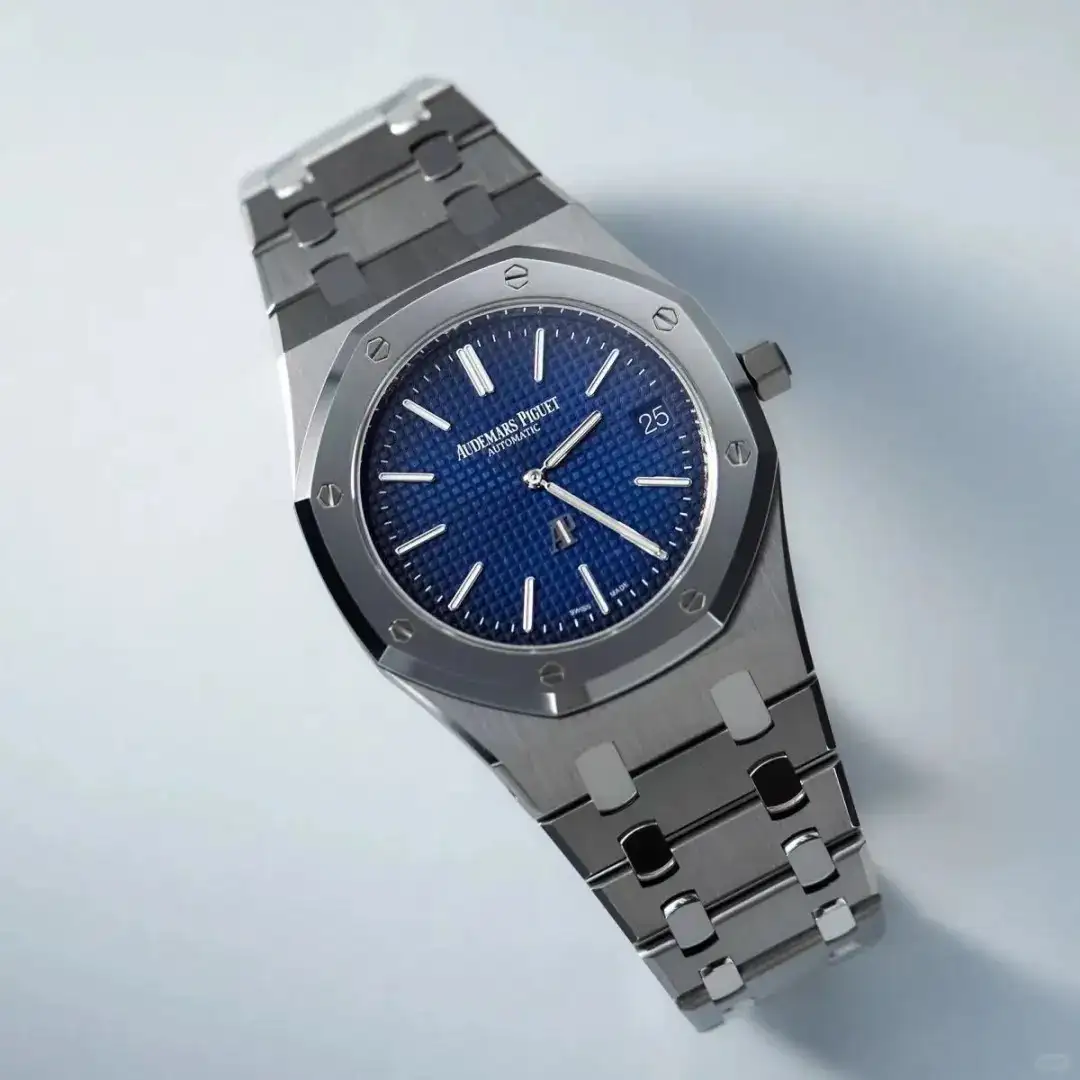 Audemars Piguet Royal Oak Jumbo Extra-Thin Blue 15202IP.OO.1240IP.01 - Bestter Watches